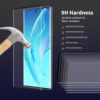 For Honor 60 Pro ENKAY 3D Hot Bending Explosion-proof Full Tempered Glass Film, For Honor 60 Pro(1 PCS), For Honor 60 Pro(2 PCS), For Honor 60 Pro(5 PCS)
