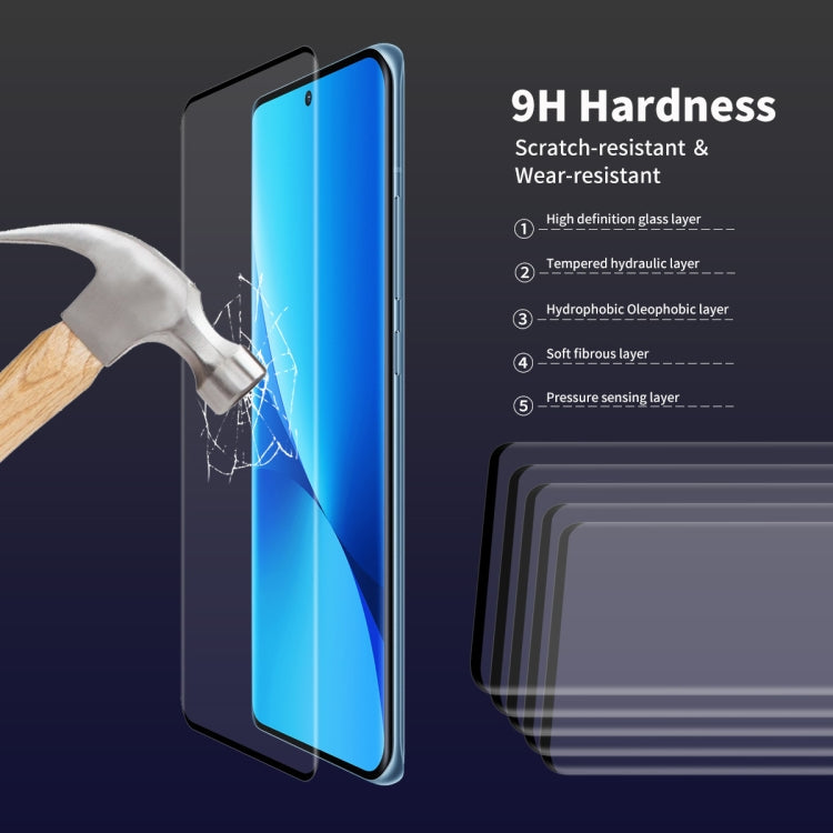 For Xiaomi 12 / 12X ENKAY 3D Hot Bending Explosion-proof Full Tempered Glass Film, For Xiaomi 12(1 PCS), For Xiaomi 12(2 PCS), For Xiaomi 12(5 PCS)