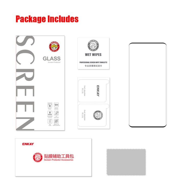 For Xiaomi 12 Pro ENKAY 3D Hot Bending Explosion-proof Full Tempered Glass Film, For Xiaomi 12 Pro(1 PCS), For Xiaomi 12 Pro(2 PCS), For Xiaomi 12 Pro(5 PCS)