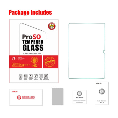 Pour Samsung Galaxy Tab A8 10.5 2021 ENKAY Film de protection d'écran en verre trempé anti-explosion de 0,33 mm, 1 pièce, 2 pièces
