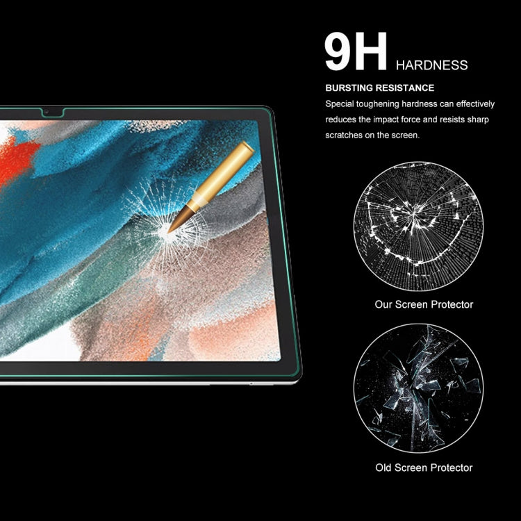 Pour Samsung Galaxy Tab A8 10.5 2021 ENKAY Film de protection d'écran en verre trempé anti-explosion de 0,33 mm, 1 pièce, 2 pièces