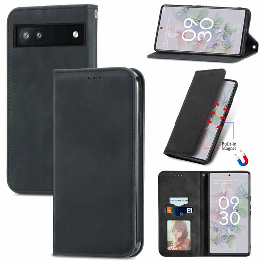 Retro Skin Feel Magnetic Horizontal Flip Leather Phone Case, For Google Pixel 6a, For Motorola Moto G31, For Motorola Moto G51, For Motorola Moto G71 5G, For Nokia G300, For  Honor 60, For Honor X10 Max 5G, For Honor X30i, For Honor Magic3 Pro         ...