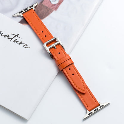 Microfiber Leather Pin Buckle Watch Strap For Apple Watch Series, 7 41mm / 6&SE&5&4 40mm / 3&2&1 38mm, 7 45mm / 6&SE&5&4 44mm / 3&2&1 42mm