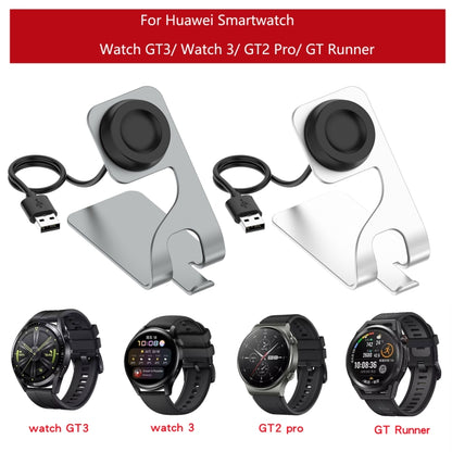 Rotatable Magnetic Metal Charging Base, For Huawe Watch D, For Huawei Watch GT3, For Huawei Watch 3, For Huawei Watch 3 Pro, For Huawei Watch GT Runner, For  Huawei Watch GT2 Pro, For Huawei Watch GT2 Pro ECG