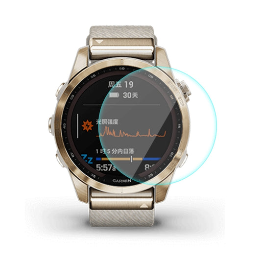 Pour Garmin Fenix 7S ENKAY 0.2mm 9H Film de protection d'écran en verre trempé pour montre, 1 pièce, 2 pièces, 5 pièces, 10 pièces