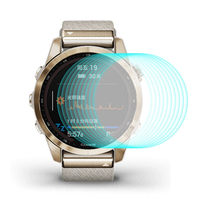 For Garmin Fenix 7S ENKAY 0.2mm 9H Tempered Glass Screen Protector Watch Film, 1 PC, 2 PCS, 5 PCS, 10 PCS