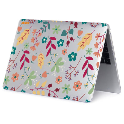 ENKAY Flower Series Pattern Laotop Protective Crystal Case For MacBook Pro 15.4 inch A1707 / A1990, For MacBook Pro 15.4 inch A1707 / A1990