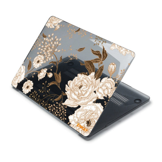 ENKAY Vintage Pattern Series Laotop Protective Crystal Case For MacBook Pro 15.4 inch A1707 / A1990, For MacBook Pro 15.4 inch A1707 / A1990