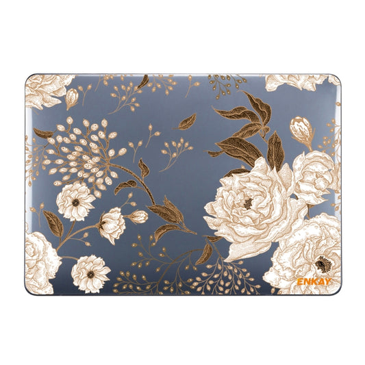 ENKAY Vintage Pattern Series Laotop Protective Crystal Case For MacBook Pro 16 inch A2141, For MacBook Pro 16 inch A2141