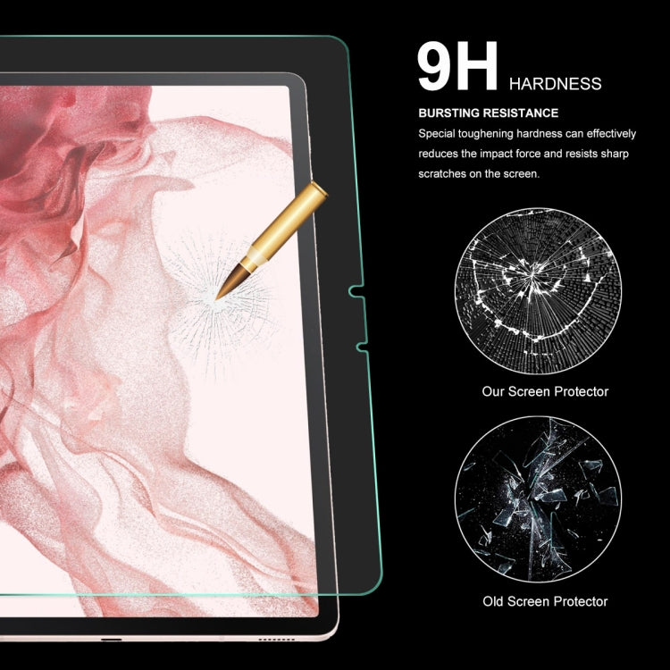 For Samsung Galaxy Tab S8 11.0 X700 / X706 ENKAY 0.33mm Explosion-proof Tempered Glass Film, 1 PCS, 2 PCS