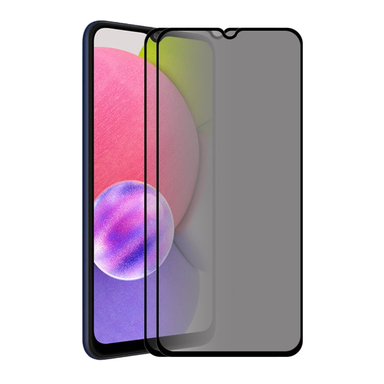 For Samsung Galaxy A03s ENKAY 28 Degree Anti-peeping Tempered Glass Full Screen Film, For Samsung Galaxy A03s(1 PC), For Samsung Galaxy A03s(2 PCS), For Samsung Galaxy A03s(5 PCS)