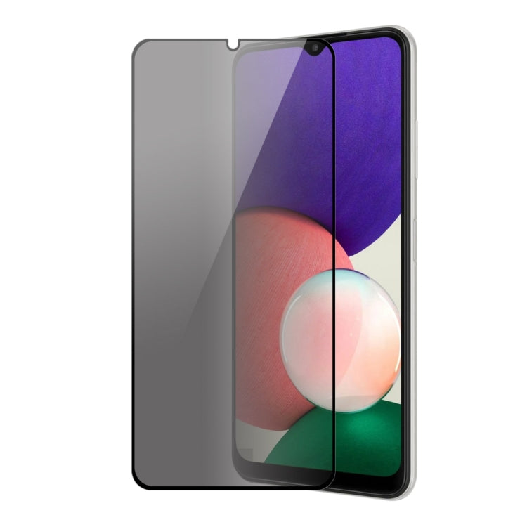 For Samsung Galaxy A22 5G ENKAY 28 Degree Anti-peeping Tempered Glass Full Screen Film, For Samsung Galaxy A22 5G(1 PC), For Samsung Galaxy A22 5G(2 PCS), For Samsung Galaxy A22 5G(5 PCS)
