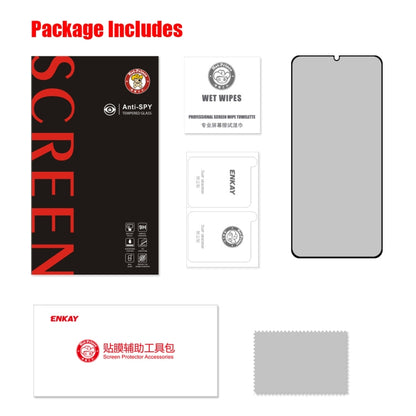 For Samsung Galaxy A22 5G ENKAY 28 Degree Anti-peeping Tempered Glass Full Screen Film, For Samsung Galaxy A22 5G(1 PC), For Samsung Galaxy A22 5G(2 PCS), For Samsung Galaxy A22 5G(5 PCS)