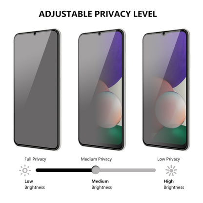 For Samsung Galaxy A22 5G ENKAY 28 Degree Anti-peeping Tempered Glass Full Screen Film, For Samsung Galaxy A22 5G(1 PC), For Samsung Galaxy A22 5G(2 PCS), For Samsung Galaxy A22 5G(5 PCS)