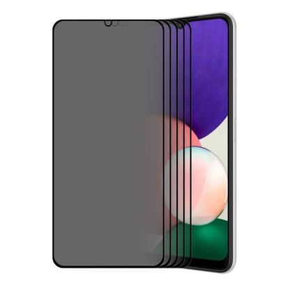 For Samsung Galaxy A22 5G ENKAY 28 Degree Anti-peeping Tempered Glass Full Screen Film, For Samsung Galaxy A22 5G(1 PC), For Samsung Galaxy A22 5G(2 PCS), For Samsung Galaxy A22 5G(5 PCS)