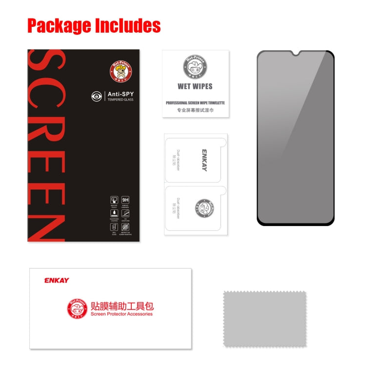 For Samsung Galaxy A52s 5G ENKAY 28 Degree Anti-peeping Tempered Glass Full Screen Film, For Samsung Galaxy A52s 5G(1 PC), For Samsung Galaxy A52s 5G(2 PCS), For Samsung Galaxy A52s 5G(5 PCS)