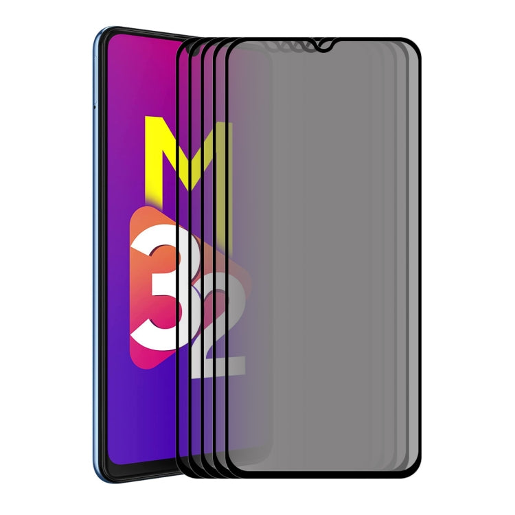 For Samsung Galaxy M32 5G ENKAY 28 Degree Anti-peeping Tempered Glass Full Screen Film, For Samsung Galaxy M32 5G(1 PC), For Samsung Galaxy M32 5G(2 PCS), For Samsung Galaxy M32 5G(5 PCS)