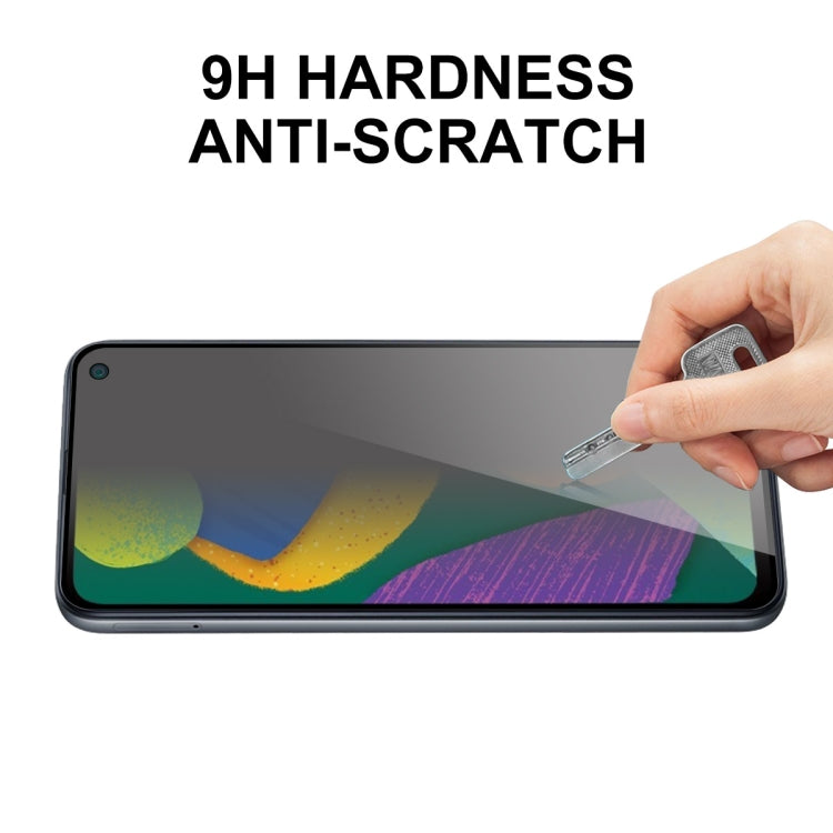 For Samsung Galaxy F52 5G / G62 / M62 ENKAY 28 Degree Anti-peeping Tempered Glass Full Film, For Samsung Galaxy F52 5G(1 PC), For Samsung Galaxy F52 5G(2 PCS), For Samsung Galaxy F52 5G(5 PCS)