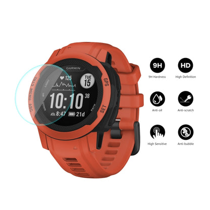 ENKAY 0.2mm 9H Tempered Glass Screen Protector Watch Film For Garmin Instinct 2S, 1 PC, 2 PCS, 5 PCS, 10 PCS