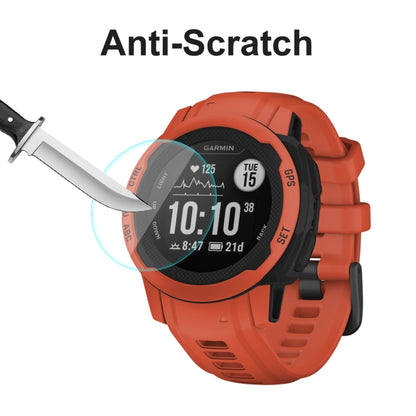 ENKAY 0.2mm 9H Tempered Glass Screen Protector Watch Film For Garmin Instinct 2S, 1 PC, 2 PCS, 5 PCS, 10 PCS