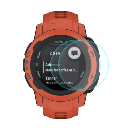 ENKAY 0.2mm 9H Tempered Glass Screen Protector Watch Film For Garmin Instinct 2S, 1 PC, 2 PCS, 5 PCS, 10 PCS