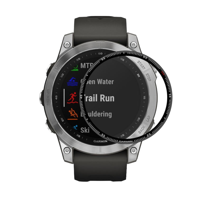 ENKAY 3D Full Coverage Soft PC Edge + PMMA HD Screen Protector Film For Garmin Fenix 7, 1 PC, 2 PCS, 5 PCS, 10 PCS