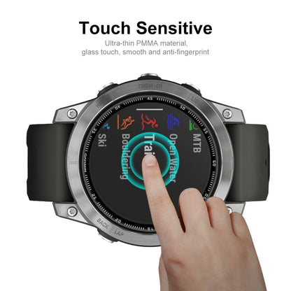 ENKAY 3D Full Coverage Soft PC Edge + PMMA HD Screen Protector Film For Garmin Fenix 7S, 1 PC, 2 PCS, 5 PCS, 10 PCS