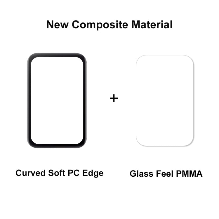 For Xiaomi Band 7 Pro ENKAY 3D Full Coverage Soft PC Edge + PMMA HD Screen Protector Film, For Xiaomi Band 7 Pro (1 PC), For Xiaomi Band 7 Pro (2 PCS), For Xiaomi Band 7 Pro (5 PCS), For Xiaomi Band 7 Pro (10 PCS)