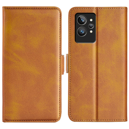 For OPPO Realme GT2 Pro 5G Dual-side Magnetic Buckle Leather Phone Case, For OPPO Realme GT2 Pro 5G