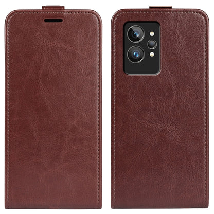 For OPPO Realme GT2 Pro 5G R64 Texture Vertical Flip Leather Phone Case, For OPPO Realme GT2 Pro 5G