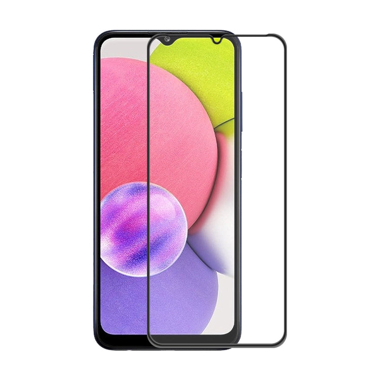 For Samsung Galaxy M32 5G / A03s ENKAY Anti-drop Full Glue Tempered Glass Full Film, For Samsung Galaxy M32 5G (1 PC), For Samsung Galaxy M32 5G (2 PCS), For Samsung Galaxy M32 5G (5 PCS)