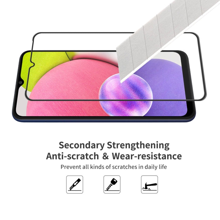 For Samsung Galaxy M32 5G / A03s ENKAY Anti-drop Full Glue Tempered Glass Full Film, For Samsung Galaxy M32 5G (1 PC), For Samsung Galaxy M32 5G (2 PCS), For Samsung Galaxy M32 5G (5 PCS)