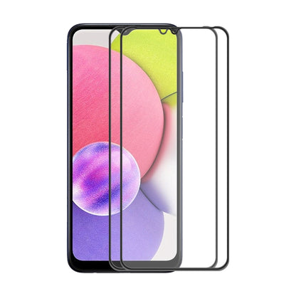 For Samsung Galaxy M32 5G / A03s ENKAY Anti-drop Full Glue Tempered Glass Full Film, For Samsung Galaxy M32 5G (1 PC), For Samsung Galaxy M32 5G (2 PCS), For Samsung Galaxy M32 5G (5 PCS)