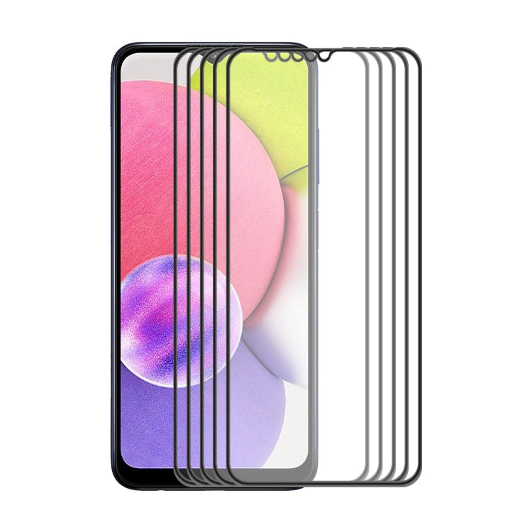 For Samsung Galaxy M32 5G / A03s ENKAY Anti-drop Full Glue Tempered Glass Full Film, For Samsung Galaxy M32 5G (1 PC), For Samsung Galaxy M32 5G (2 PCS), For Samsung Galaxy M32 5G (5 PCS)