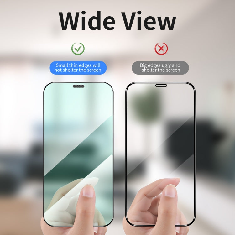ENKAY Quick Stick Eye-protection Tempered Glass Film, For iPhone 12 / 12 Pro, For iPhone 12 Pro Max