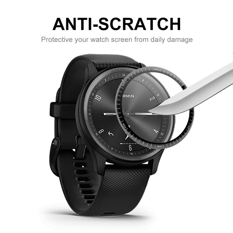 ENKAY 3D Full Coverage Soft PC Edge + PMMA HD Screen Protector Film For GarminMove Sport, 1 PC, 2 PCS