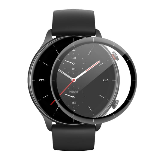 Film protecteur d'écran ENKAY 3D couverture complète bord PC souple + PMMA HD pour Amazfit GTR 3, 1 pièce, 2 pièces