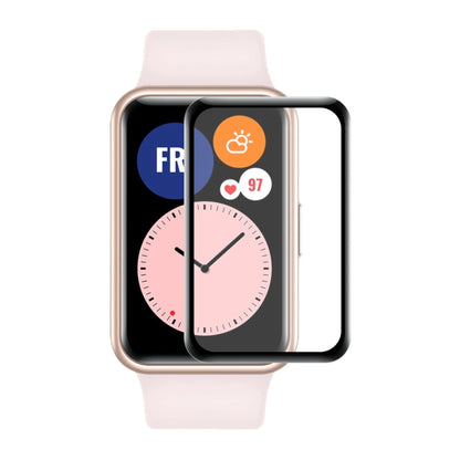 ENKAY 3D Full Coverage Soft PC Edge + PMMA HD Screen Protector Film For Huawei Watch Fit, 1 PC, 2 PCS