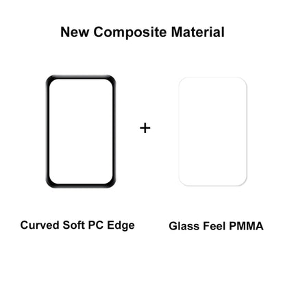 ENKAY 3D Full Coverage Soft PC Edge + PMMA HD Screen Protector Film For Huawei Watch Fit, 1 PC, 2 PCS