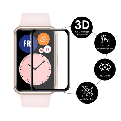 ENKAY 3D Full Coverage Soft PC Edge + PMMA HD Screen Protector Film For Huawei Watch Fit mini, 1 PC, 2 PCS
