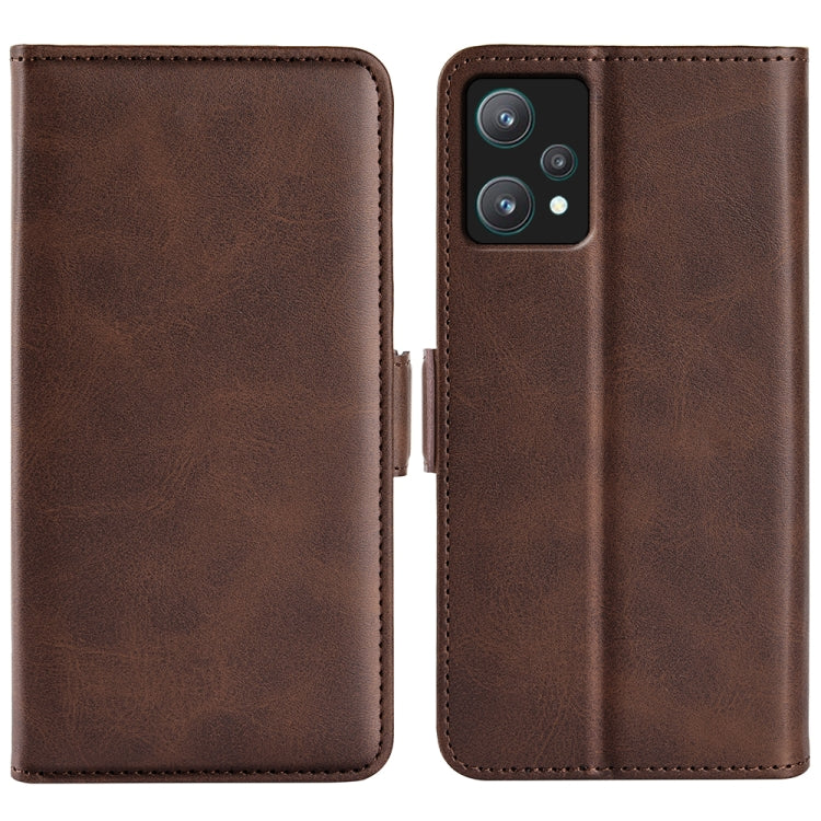 For OPPO Realme 9 Pro Dual-side Magnetic Buckle Leather Phone Case, For OPPO Realme 9 Pro