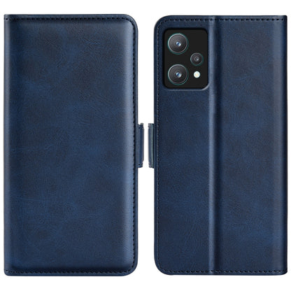 For OPPO Realme 9 Pro Dual-side Magnetic Buckle Leather Phone Case, For OPPO Realme 9 Pro