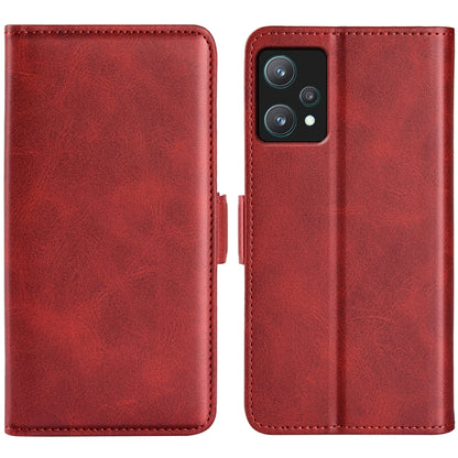 For OPPO Realme 9 Pro Dual-side Magnetic Buckle Leather Phone Case, For OPPO Realme 9 Pro