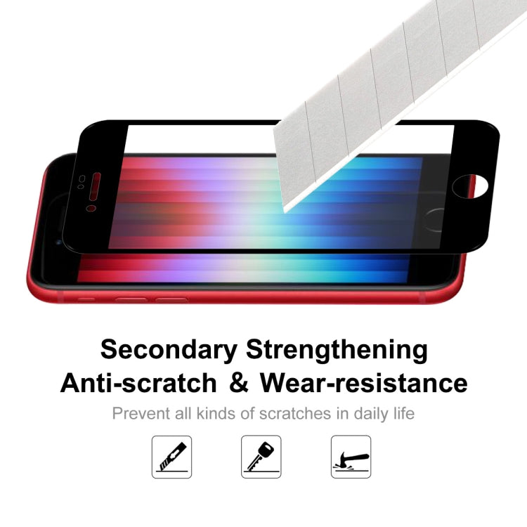 ENKAY Full Glue 0.26mm 9H 2.5D Tempered Glass Full Film for iPhone SE 2022 / SE 2020 / 8 / 7, 1 PC, 2pcs, 5pcs, 10pcs
