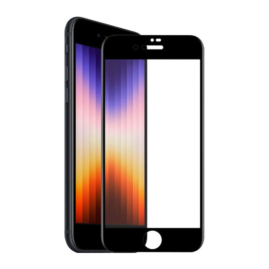 ENKAY Film de protection en verre trempé 6D avec colle intégrale, anti-rayures, pour iPhone SE 2022 / SE 2020 / 8 / 7, 1 pièce, 2 pièces, 5 pièces
