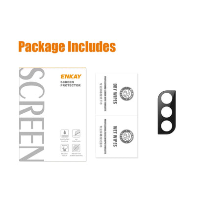 Pour Cache d'objectif d'appareil photo en alliage d'aluminium ENKAY Samsung Galaxy S22 5G / S22+ 5G