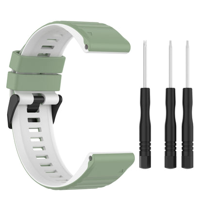 22mm Silicone Mixing Color Watch Strap, For Garmin Instinct