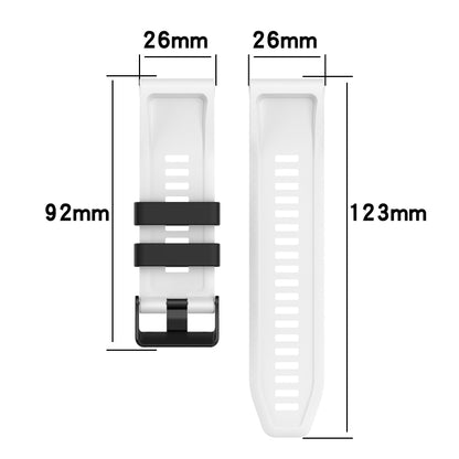 22mm Silicone Mixing Color Watch Strap, For Garmin Instinct