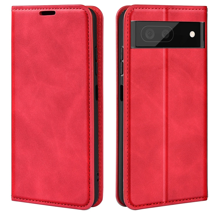 For Google Pixel 7 Retro-skin Magnetic Suction Leather Phone Case, For Google Pixel 7