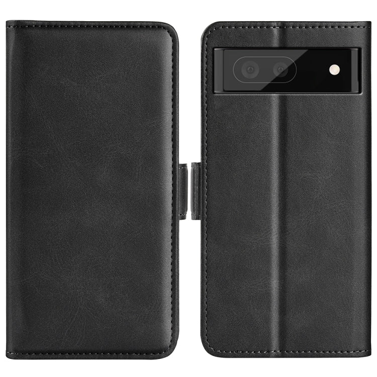 For Google Pixel 7 Pro Dual-side Magnetic Buckle Leather Phone Case, For Google Pixel 7 Pro